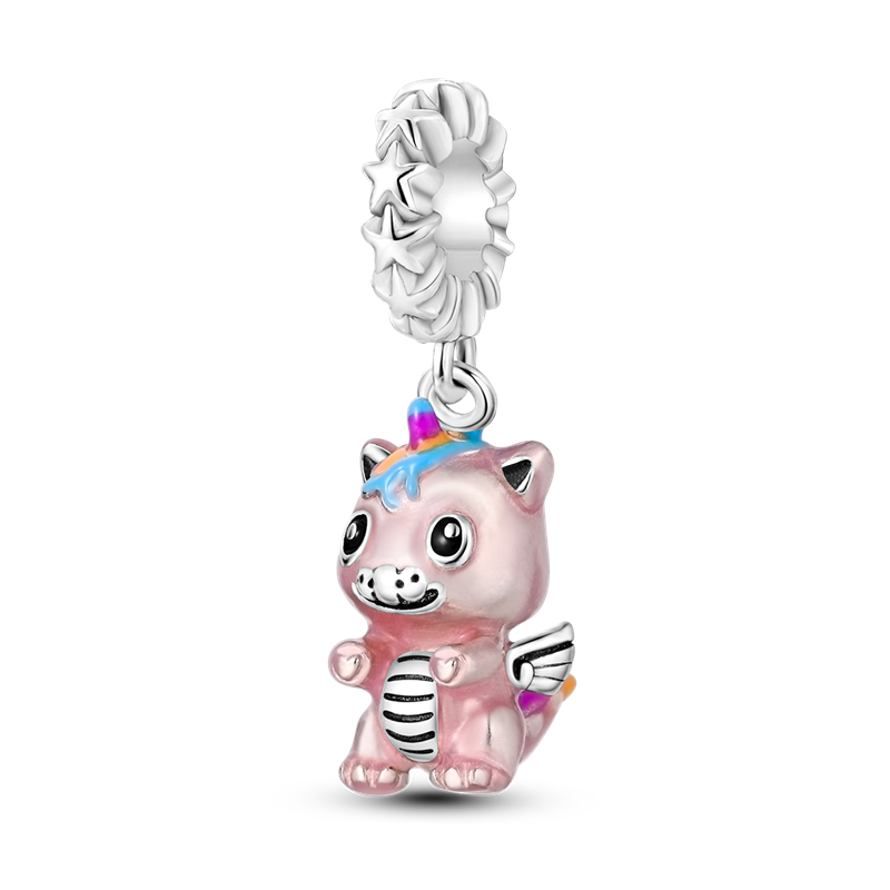 Charm Unicornio Rosa