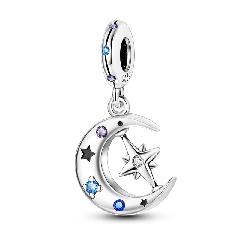 Charm Luna Magica & Estrella Plateada