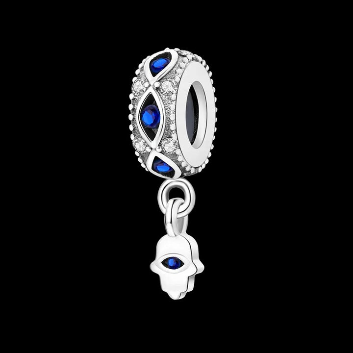 Charm Abalorio de Jamsa y Ojo Turco