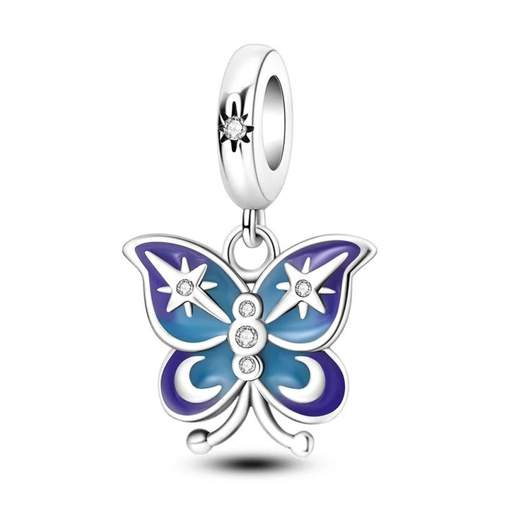 Charm Mariposa "Estrella y Luna"