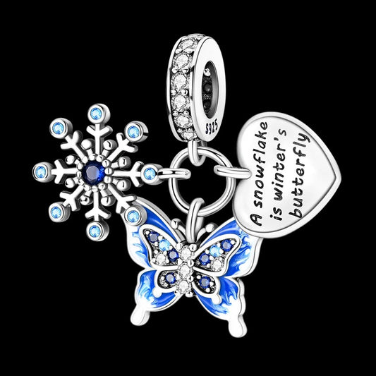 Charm Copo, Mariposa y Corazón