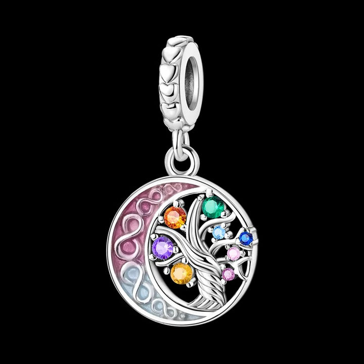Charm Luna de Infinitos y Árbol de Gemas
