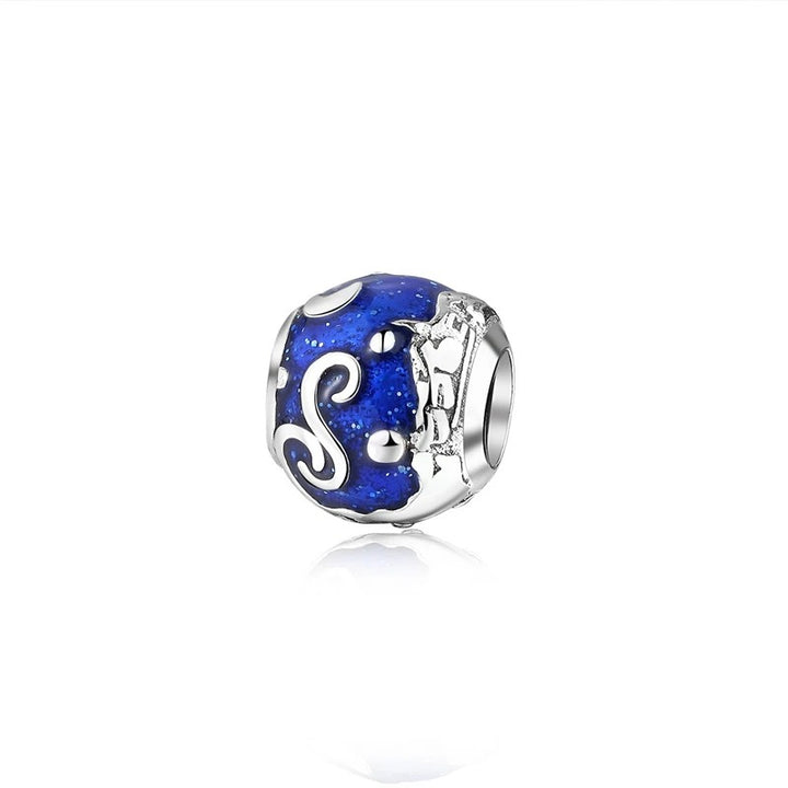 Charm Cielo Azul Estrellado