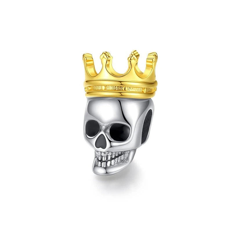 Charm Calavera con Corona