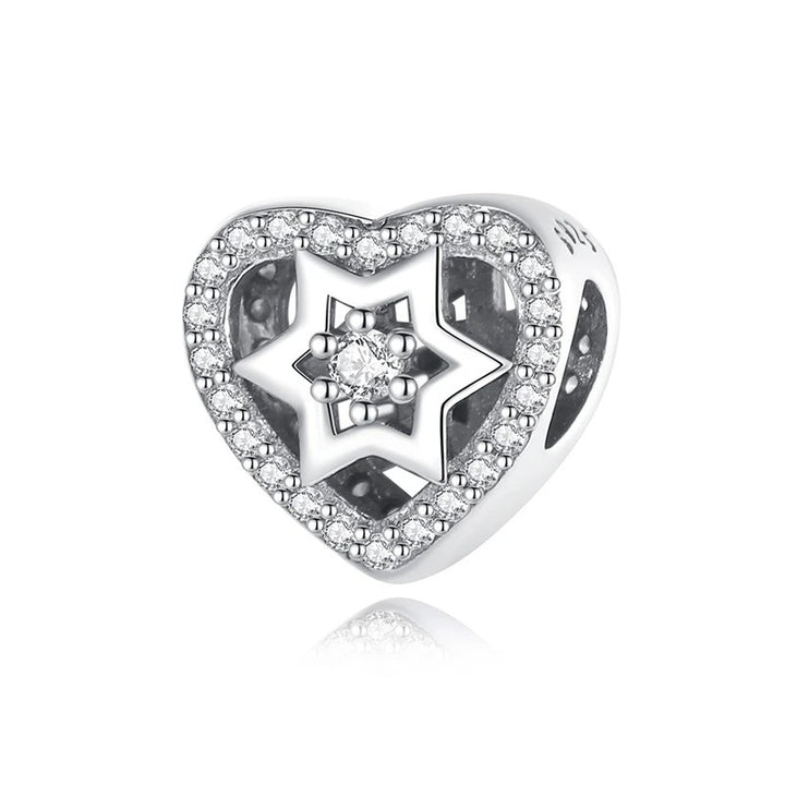 Charm Corazón con Estrella