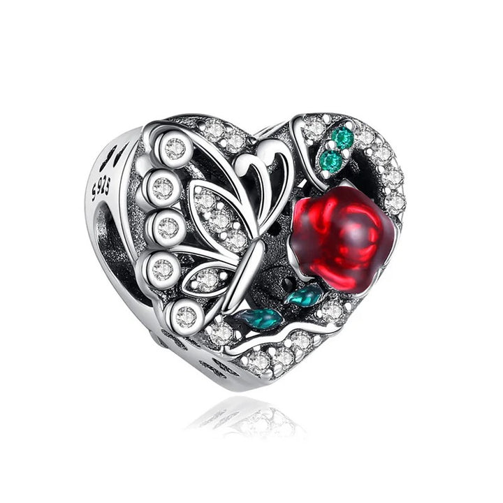 Charm Corazón y Mariposa de Junio