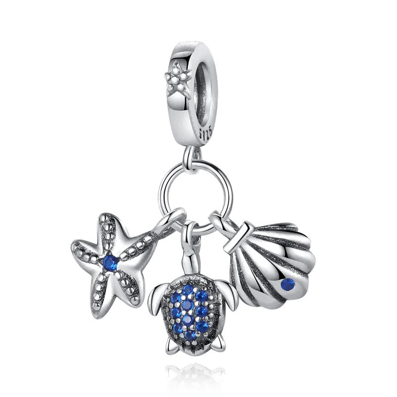 Charm Estrella de Mar, Tortuga de la Plenitud y Concha de Mar