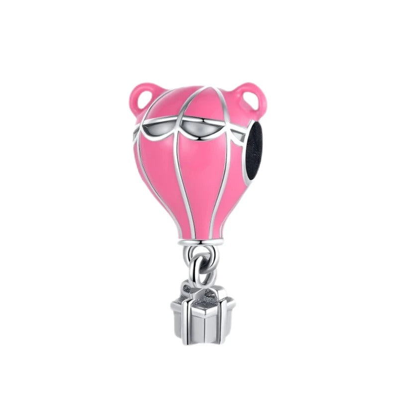 Charm Globo de Aventuras Rosa