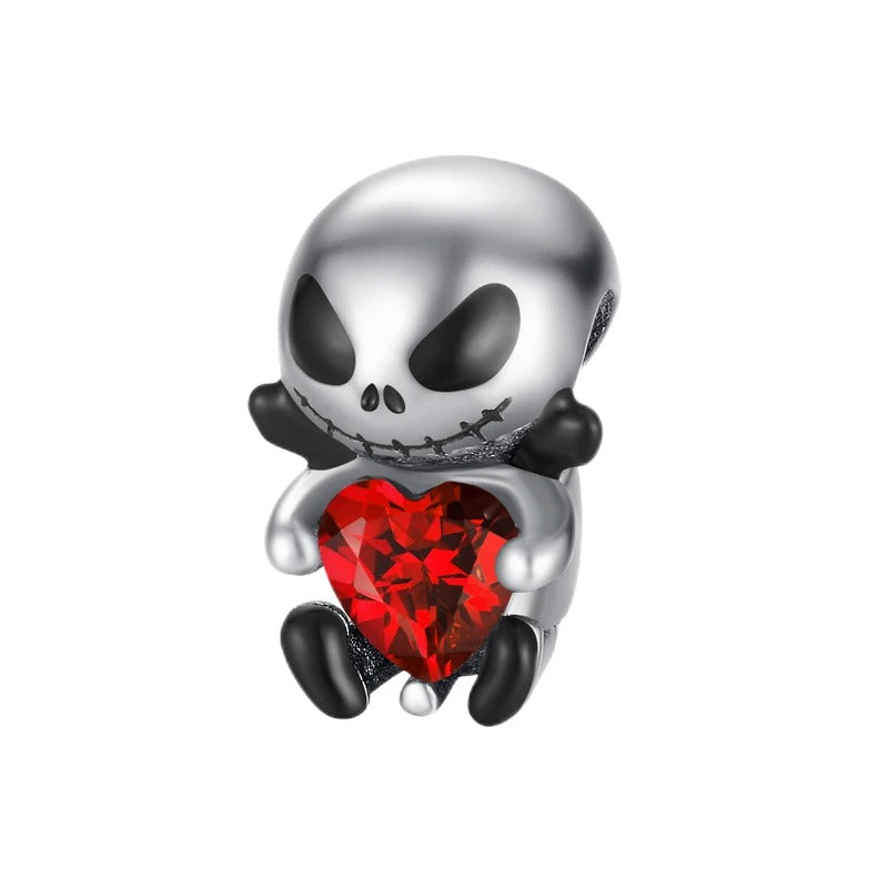 Charm Jack Skellington & Corazon Rojo