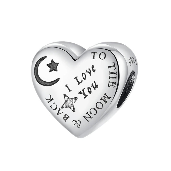 Charm Corazón "To The Moon & Back"
