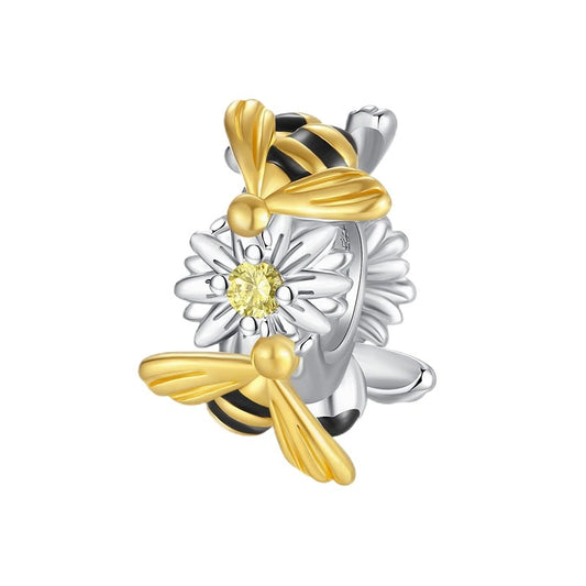 Charm Flores y Abejas