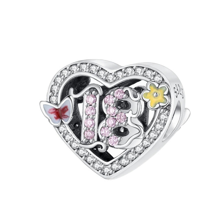 Charm Corazón "18 Años"