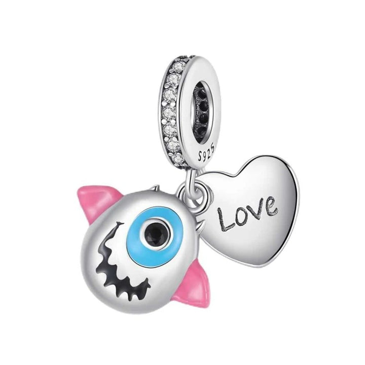 Charm Monstruo y Corazón Love