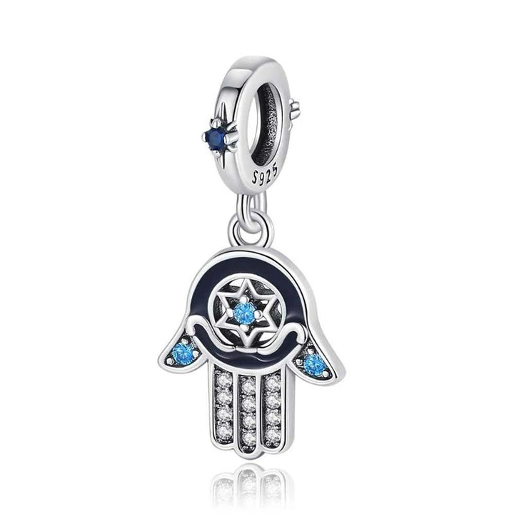 Charm Mano Hamsa y Estrella