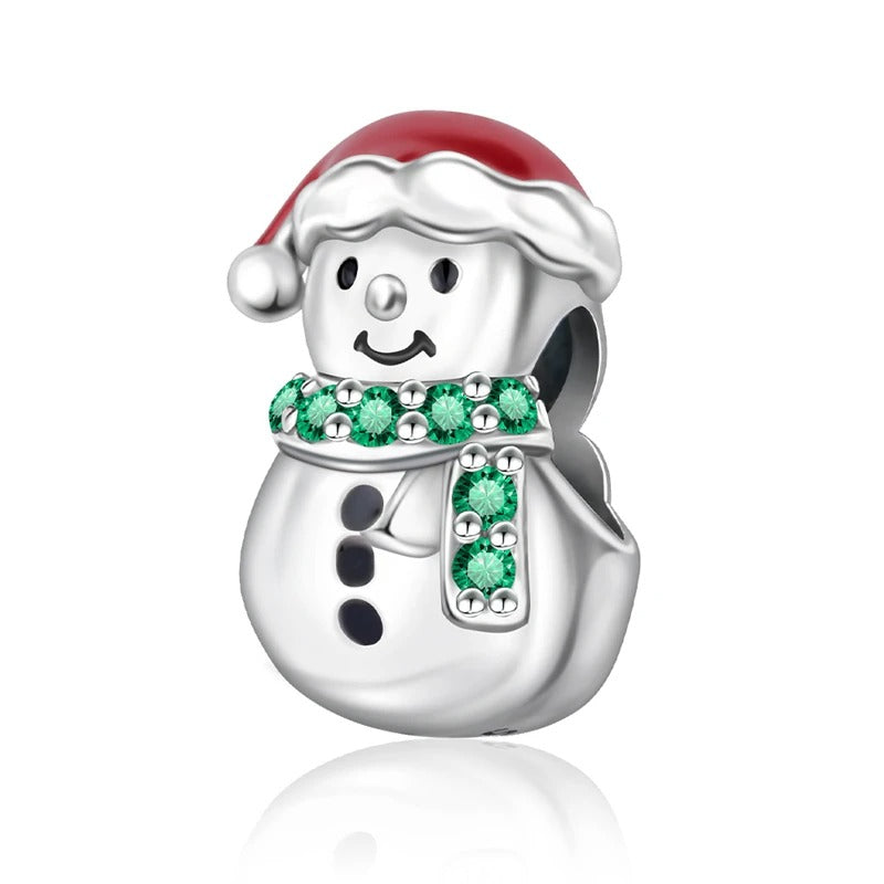 Charm Hombre de Nieve Sonriente