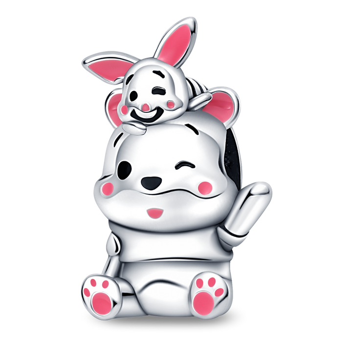Charm Amuleto de Winnie the Pooh & Piglet.