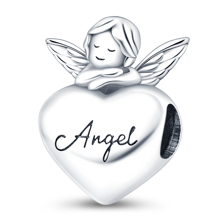 Charm Corazon de Angel Guardian