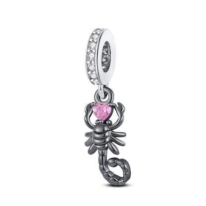 Charm Alacran "Corazon Rosa"