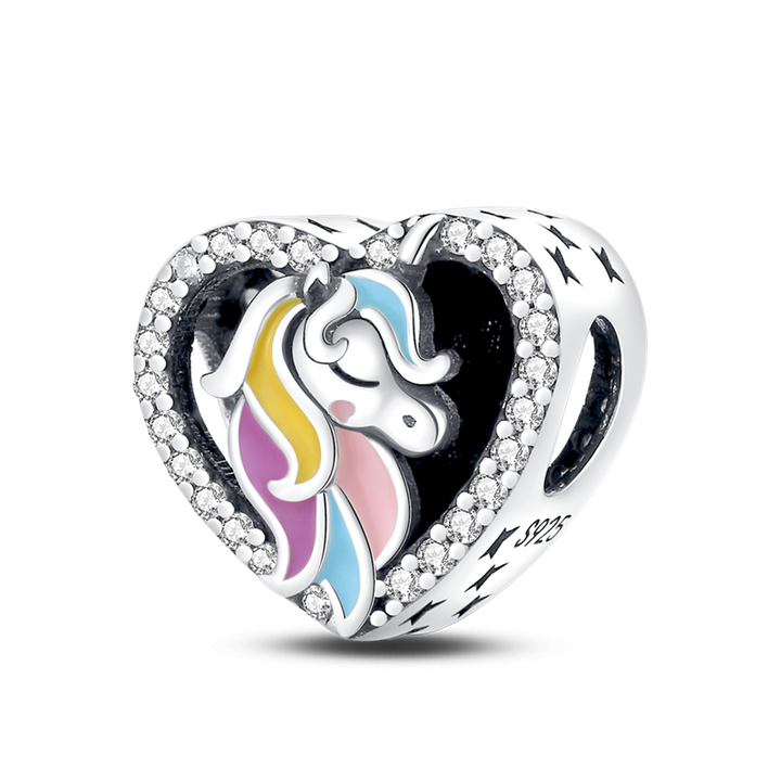Charm Corazon de Unicornio