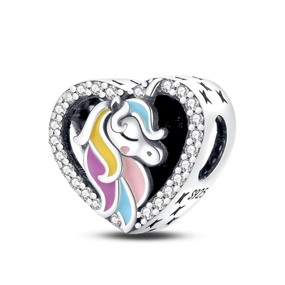 Charm Corazon de Unicornio