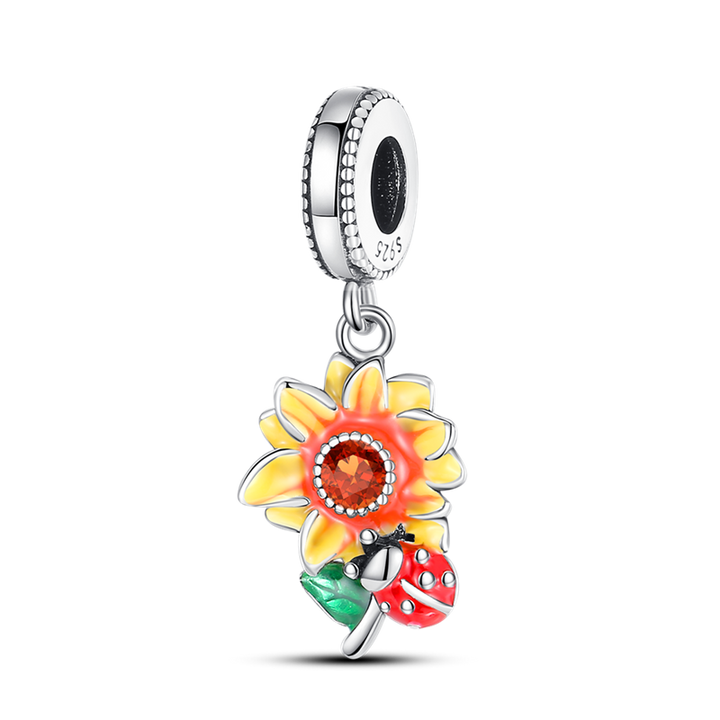 Charm Girasol & Mariquita