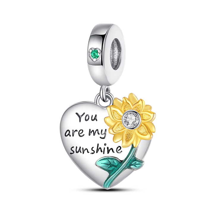 Charm Corazon "You Are My Sunshine"