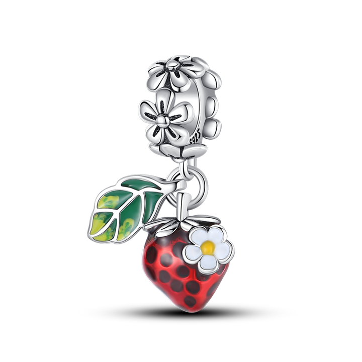 Charm Fresa & Hoja