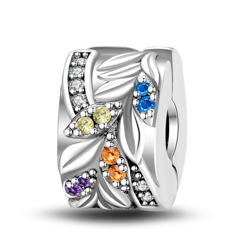 Clip Floral Diamantado