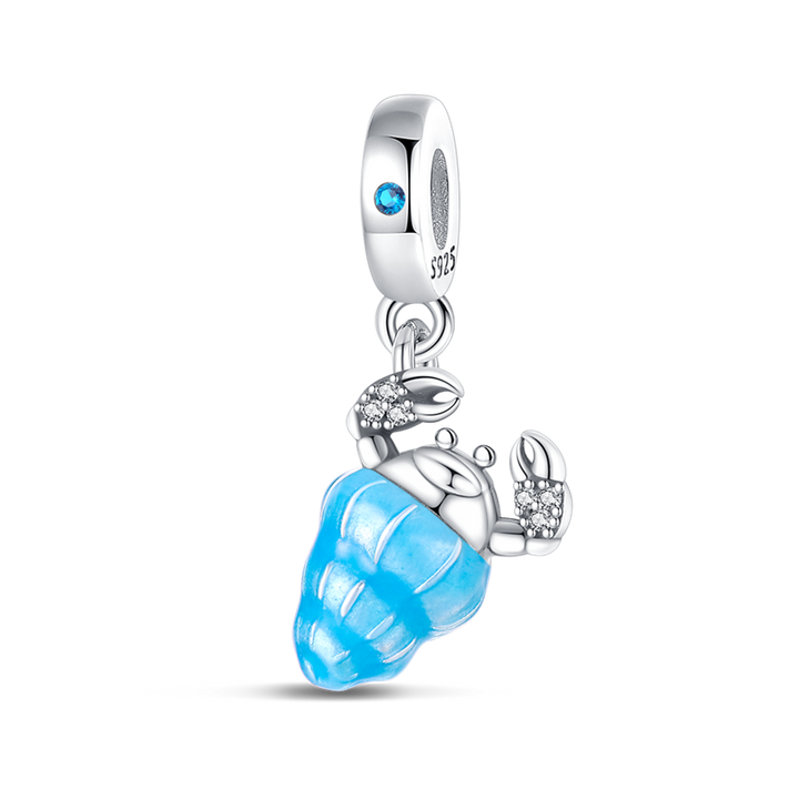 Charm Cangrejo Azul Cielo