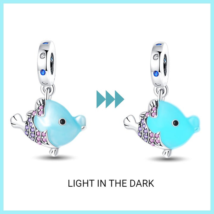 Charm Pez Mistico Fluorescente