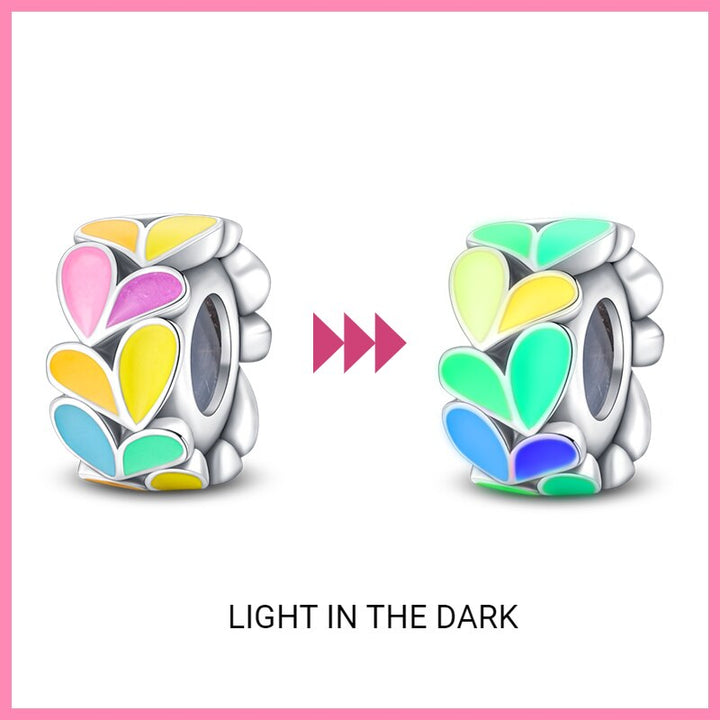 Charm Alas de Mariposa Fluorescente