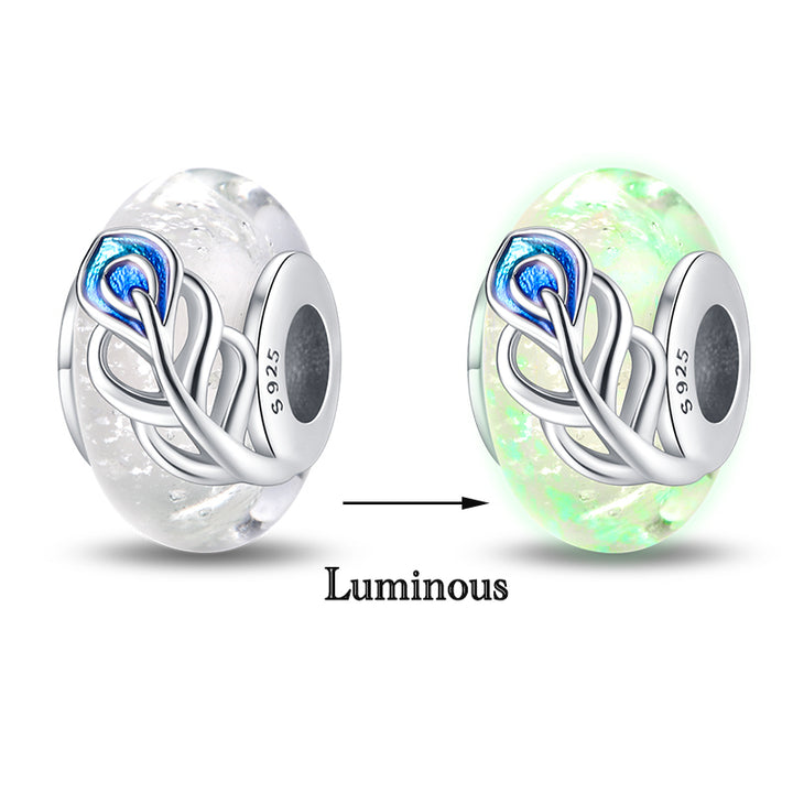 Charm Alcatraz Azul Fluorescente