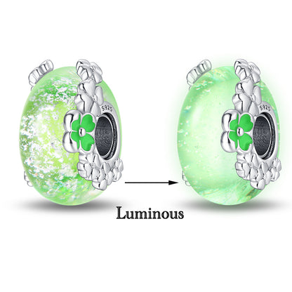 Charm Flores Verdes Fluorescente