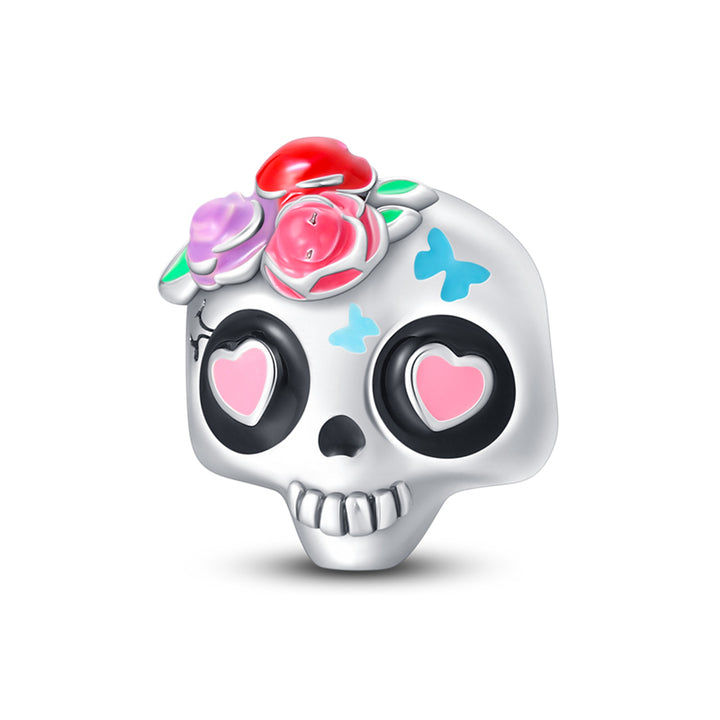Charm Calavera de Halloween "Trick or Treat"