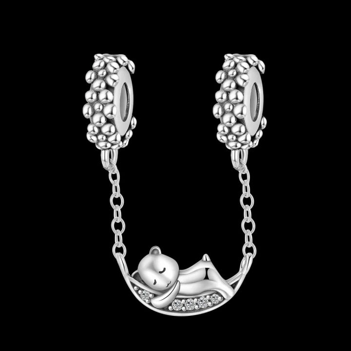 Cadena de Seguridad Osito Dormilón