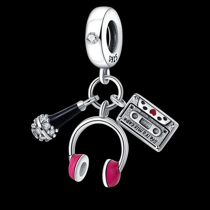 Charm Micrófono, Audífonos y Casete