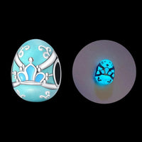 Thumbnail for Charm Huevo de Pascua Azul Fluorescente