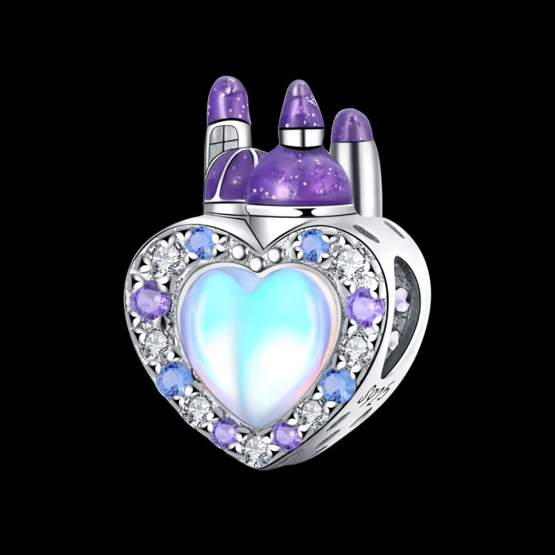 Charm Corazon Opal & Castillo