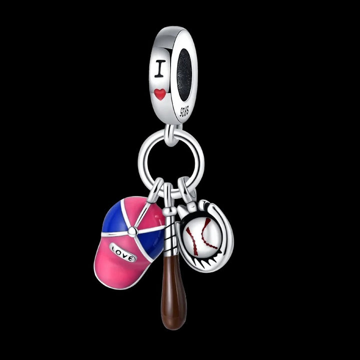Charm Gorra, Bate & Pelota de Béisbol