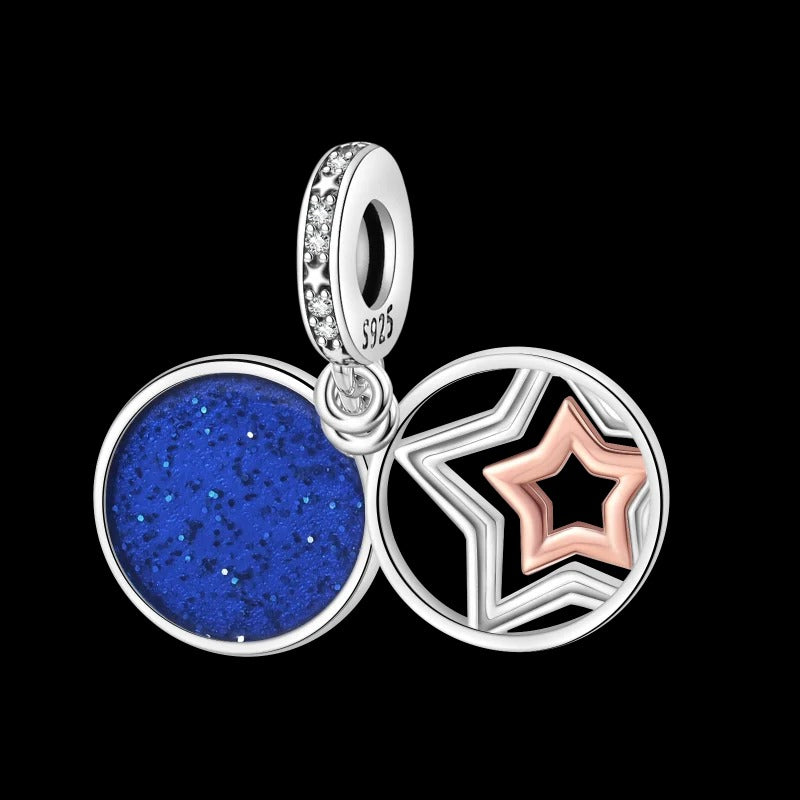 Charm Amuleto de Espacio & Estrellas