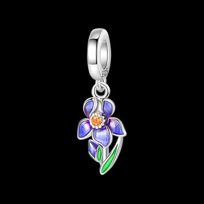 Charm Flor Violeta