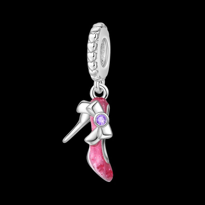 Charm Zapatilla Rosa, Inspirado En Barbie