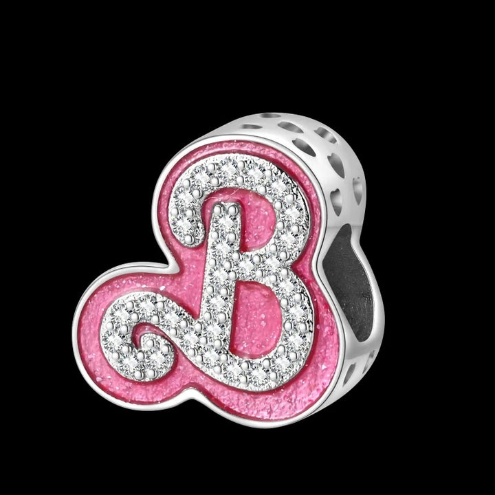 Charm Letra B, Inspirado En Barbie