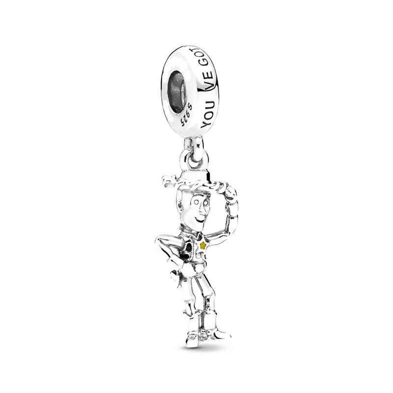 Charm Woody Plateado