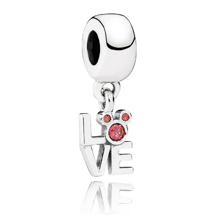 Charm Mickey Mouse "I Love You"