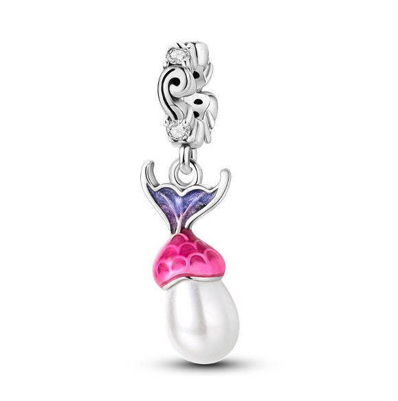 Charm Sirena de Perlas