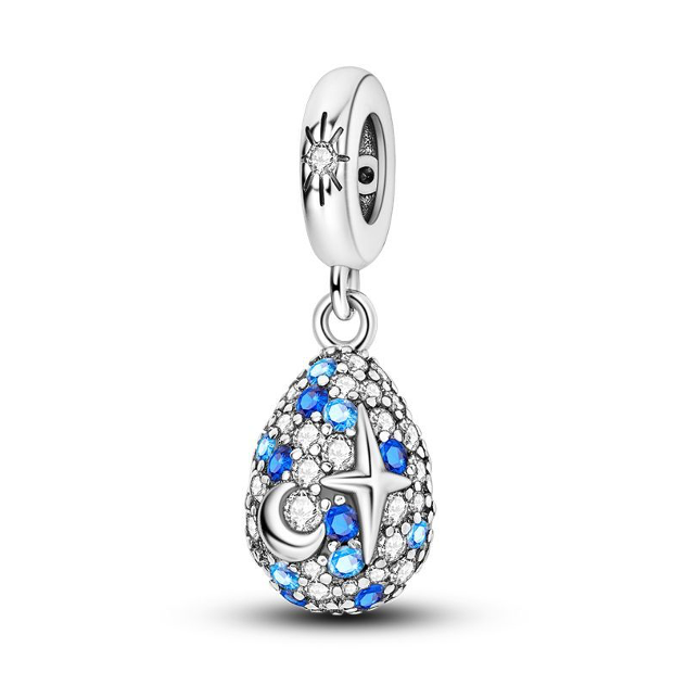 Charm Gota de Estrella y Luna