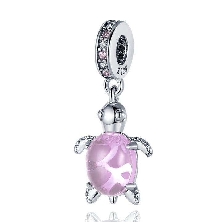 Charm Tortuga Rosa