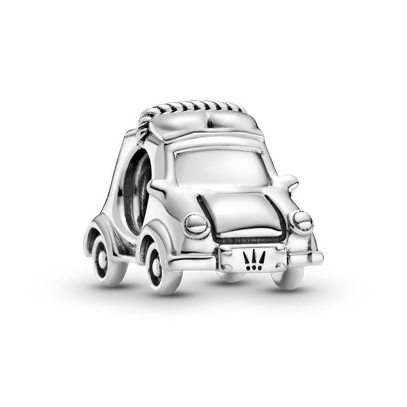 Charm Vocho Plateado