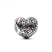 Thumbnail for Charm Corazones de Keith Haring